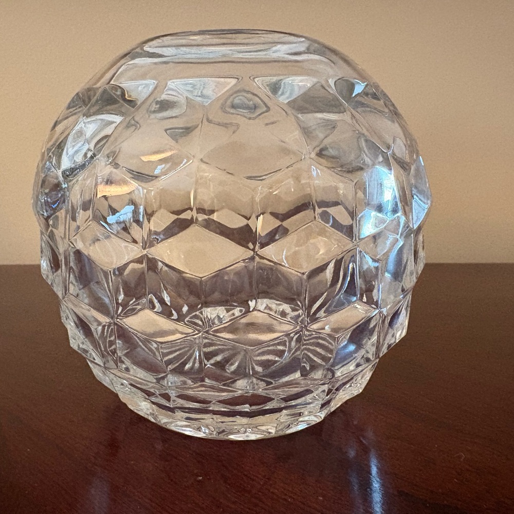 Fostoria American Crystal Rose Bowl / Vase